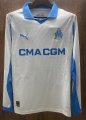 2526 Marseille Home Long Sleeve Soccer Jersey
